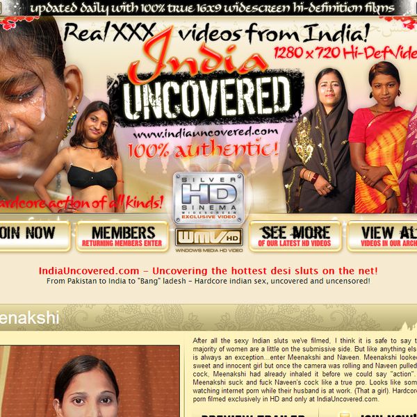 Click here to enter indiauncovered.com