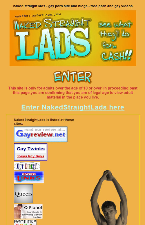 Click here to enter nakedstraightlads.com