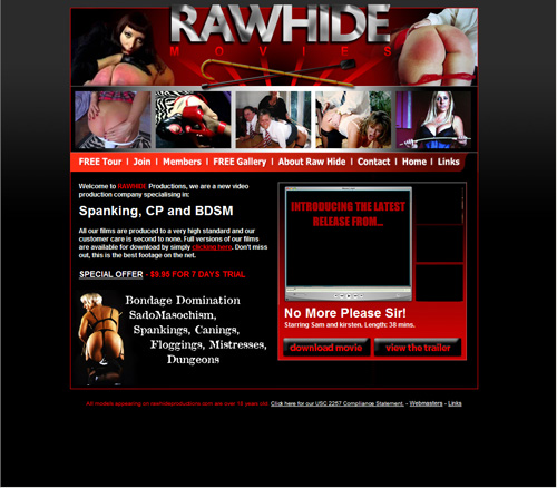 Click here to enter rawhidemovies.com