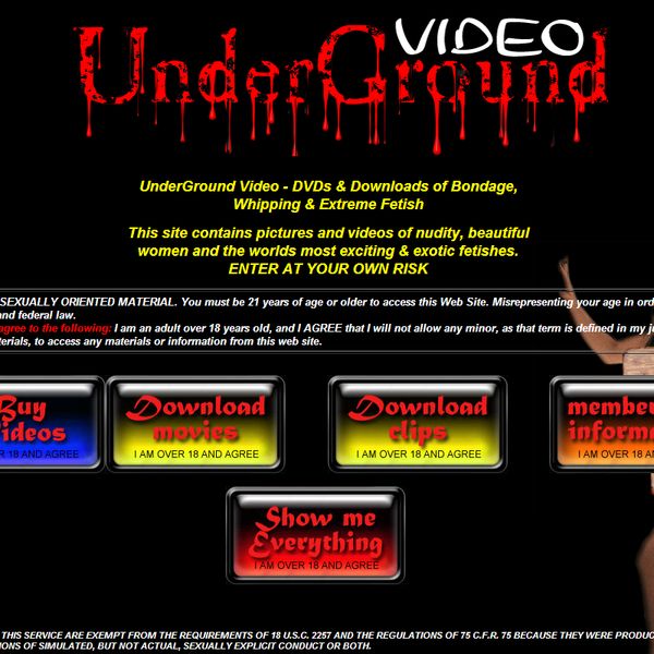 Click here to enter undergroundvideo.com
